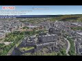 Edinburgh Marathon Festival 2024: fly over the marathon course! Video of the race path.