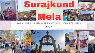 Surajkund Mela 2023 | 36th Surajkund International Crafts Mela 2023 | Full tour + All Info | Part 2