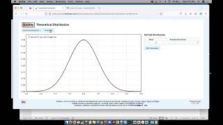 StatKey 5.1 Standard Normal Distribution