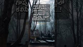 గర్వం తలకెక్కితే ఒక్కసారి స్మశానం వైపు చుడు. #money #quote #summershorts #happinessinlife #death