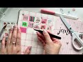 journal with me to fill up my january monthly calendar ✿ highlights of the month ✿ doodle a day