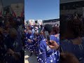 MU members singing and dancing to Francis Juma's song 