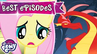 El Dragón Durmiente👉👈🥹 | T1EP7 | My Little Pony en español 🦄 | 2 horas FLUTTERSHY |