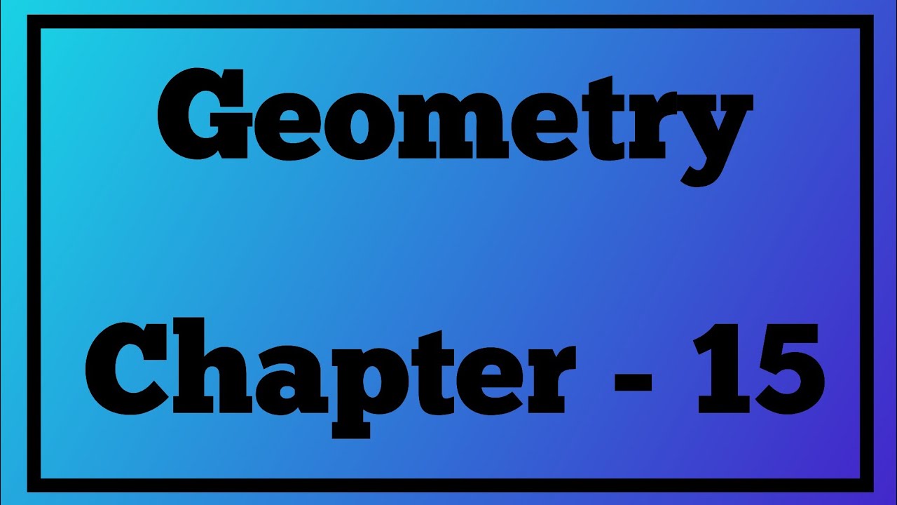 Geometry | Class 4 | Chapter - 15.2 | Geometry - YouTube