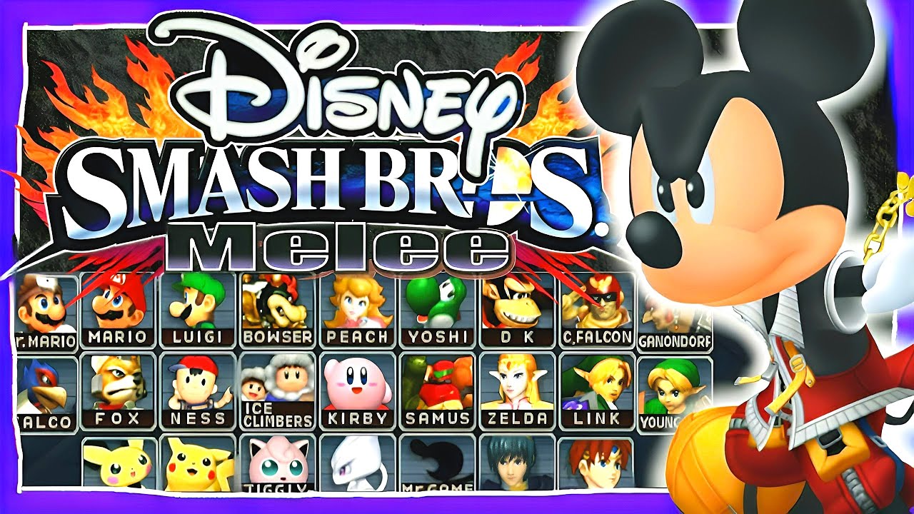 What If Disney Made Super Smash Bros Melee?? // Disney Smash Bros Melee ...