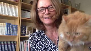 Susin Nielsen talks all things 'Optimists Die First' avec cat