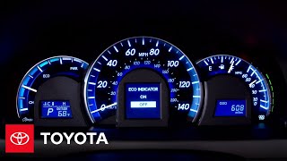 2012 Camry Hybrid How-To: Settings | Toyota