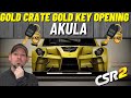 CSR2 Gold Key | Gold Crate Opening | Winning the Akula for the Duality Trials