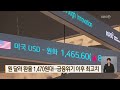 원·달러 환율 1 470원대…금융위기 이후 최고치 kbs 2024.12.27.