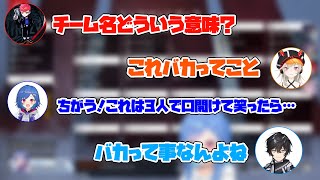 【切り抜き】コーチのCptにチーム名の意味を聞かれるぱかぱかぱっかん【にじさんじ/ブイアパ/西園チグサ/アクシアクローネ/小森めと/Cpt】