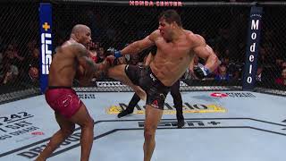 MMA Slow Motion | Paulo Costa High Kick To Yoel Romero
