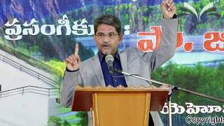 CHURCH AS A COMMUNITY | Message by Prof. Prakash Gantela at Berachah Church, Khammam