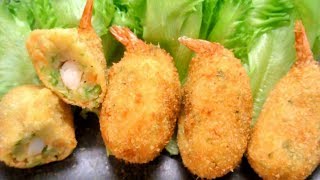 Shrimp Croquette (No Talk no.112)