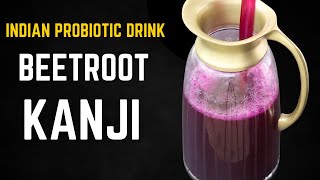 Beetroot Kanji Recipe - Indian Fermented Drink - Indian Probiotic Drink | Skinny Recipes