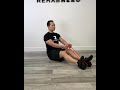 seated banded reverse fly rhomboid strengthening exercise and back workout