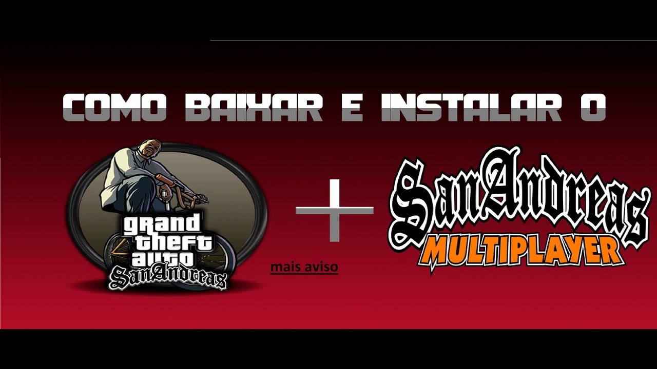 Tutorial De Como Baixar Gta San Andreas + Samp - YouTube