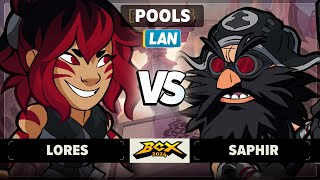 Lores vs Saphir - Pools - Brawlhalla World Championship 2024 - LAN 1v1