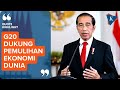 Jokowi Berharap G20 Bisa Jadi Katalis Pemulihan Ekonomi Inklusif