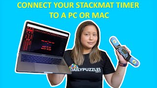 Connect your Stackmat timer to a computer (PC or Mac) | Clear and easy to follow instructions.