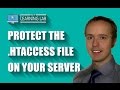 Protect The .htaccess File - Works For Websites On Any Apache Server | WP Learning Lab