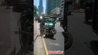 வீதியில் பிரண்டு கிடக்கும் முச்சக்கரவண்டி|#streetrider|#shorts