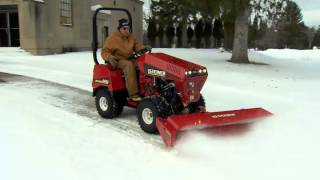 Steiner 440 Tractor with 350 Rotary Sweeper Attachment