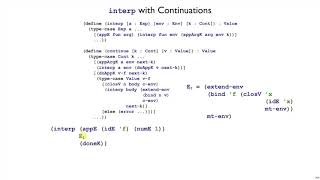 Plait Continuation 5 - lambda and application