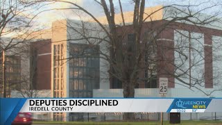 Iredell deputies disciplined from Nov. 12 incident