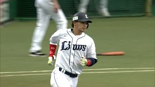 【プロ野球パ】浅村が約1ヵ月ぶりの一発！ リードを広げる12号3ラン 2015/09/22 L-Bs