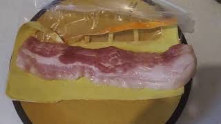 Defrosting bacon and then refreezing it over and over again