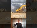 Excavator creates very impressive moment #excavator #construction #shorts