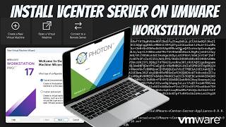 Install vCenter Server on VMware Workstation Pro #vmware #vmwareworkstation #vcenter