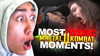 The MOST TOXIC DISRESPECTFUL Mortal Kombat 11 Moments EVER!