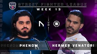 Phenom (Cammy) vs. Hermes Venatori (Cammy) - Bo3 - Street Fighter League Pro-US Season 4 Week 13