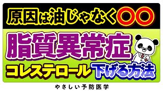 【医師解説】コレステロールを下げ脂質異常症を改善する唯一の方法