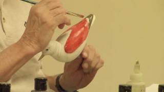 Ruddy Turnstone part 2 - Painting a Ruddy Decoy Turnstone by Donn Mattson