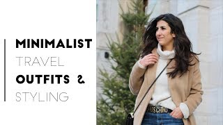 Styling a Minimalist Travel Wardrobe | Winter Style