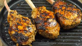 Grilled Veal Chops