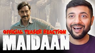 Pakistani Reacts to MAIDAAN OFFICIAL TEASER | AJAY DEVGN| June 23