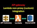 Create a REST API in AWS with API Gateway, Lambda, and DynamoDB