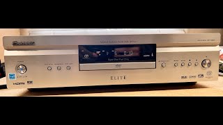 Pioneer ELITE DV 79AVi DVD:SACD:CD Player w: Instruction Book; Tested