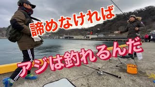 【能生漁港】諦めなければアジは釣れるんだ！大苦戦の能生漁港釣行記【大苦戦】