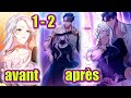 1-2 Ses maris sont morts tragiquement jusqu'à ce qu'elle épouse un tyran sans visage Manhwa Resumé