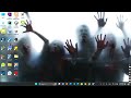 transform your pc with live zombies🧟 easy setup 2024