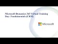 Microsoft Dynamics 365 Virtual Training Day: Fundamentals (CRM)