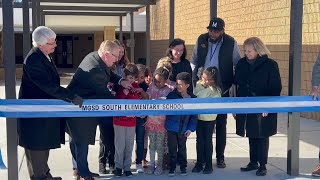 South Elementary ribbon cutting