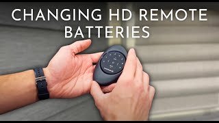 How to Change Remote Batteries | Hunter Douglas PowerView