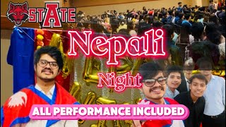 Nepali Night at Arkansas State University 🇺🇸 | All performance included | Basu Ad