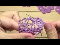 Ажурное ЛЕНТОЧНОЕ КРУЖЕВО вязание крючком КАЙМА схема Сrochet lace braid ribbon tape tutorial