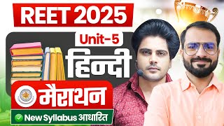 REET 2025 HINDI UNIT 5 Marathon by Sachin Academy Live 12pm राजस्थान शिक्षक पात्रता परीक्षा